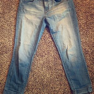 LOFT MODERN SKINNY ANKLE CAPRI